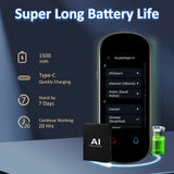 Z2 Instant AI Voice Translator 3.1” Touch Screen Portable Real-Time Translator with Recording & Photo for Travel, Learning, and Meetings thumbnail 5