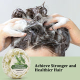 Rosemary Shampoo Soap – Nourishing & Repairing Hair, Unisex, 60g thumbnail 8