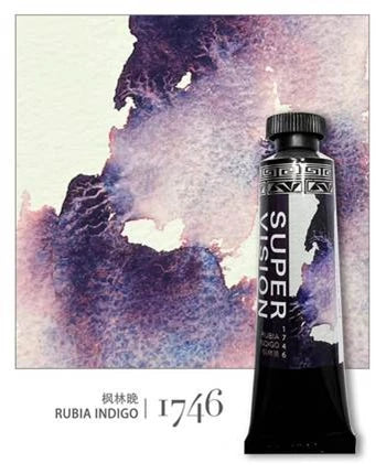 Super Vision 15ml Layered Mineral Watercolor Paint Tube – 15 Colors Master Grade Artist Water Colour