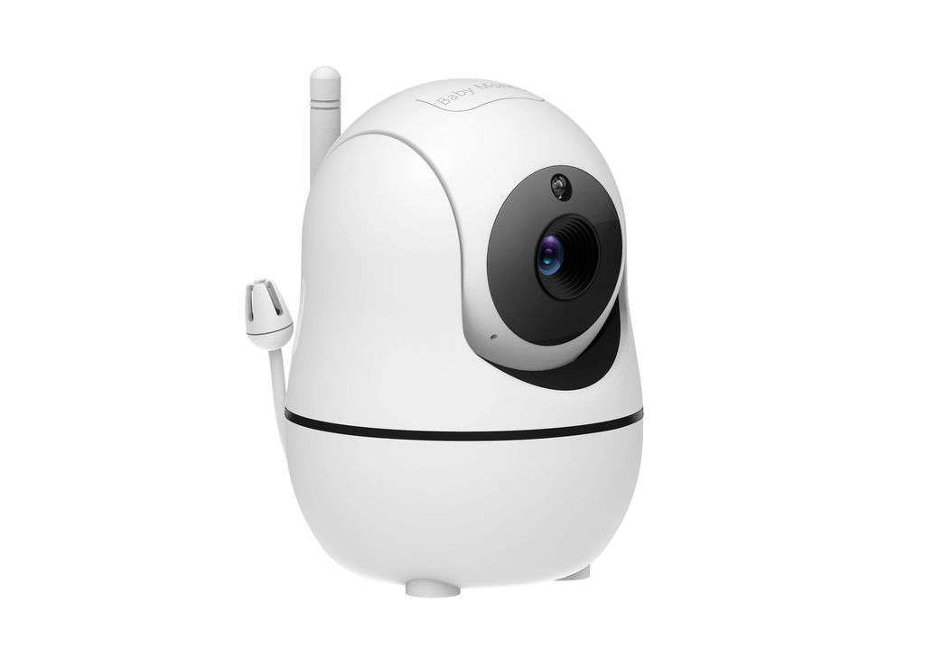 SM70V2 7" 1080P HD Split Screen Video Baby Monitor with Two Cameras – Hack Proof, Remote Zoom/Pan/Tilt, 4000mAh Battery