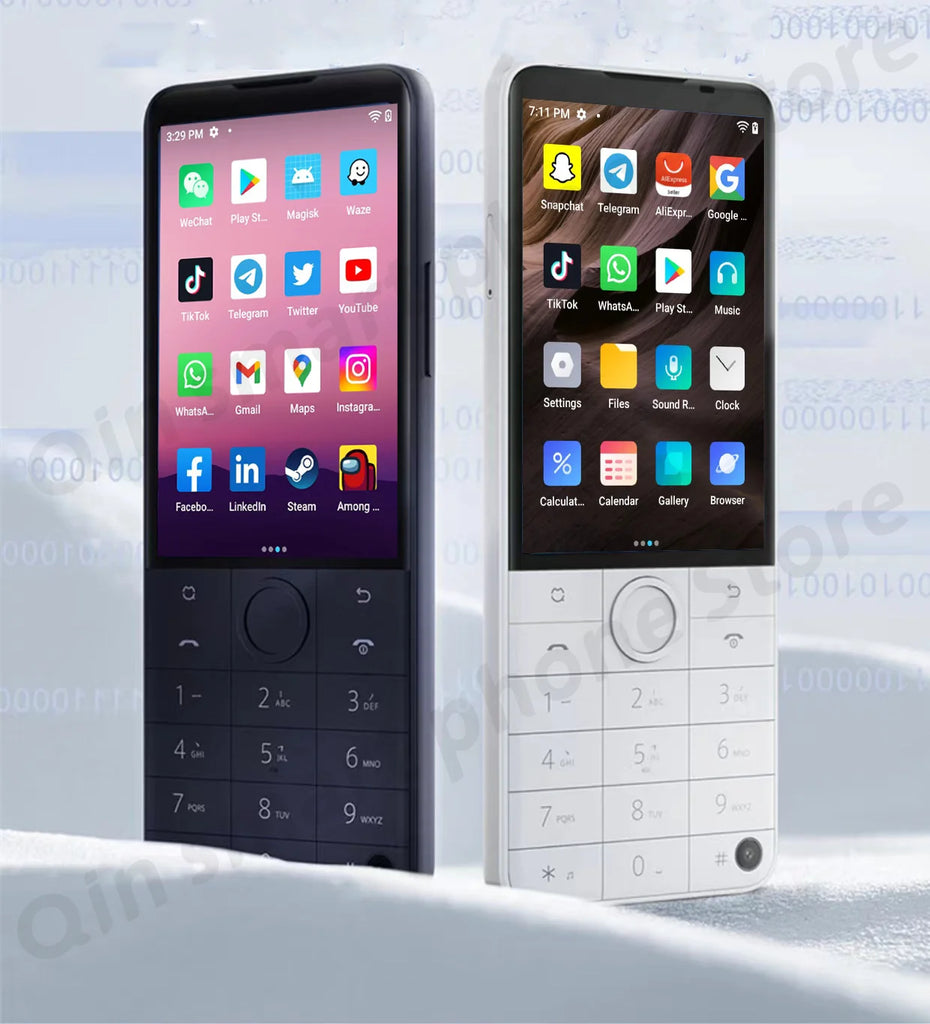 Qin F22 Pro Smart Touch Screen Phone 4GB RAM 64GB ROM Android Global Version 3.5" Display 5G WiFi