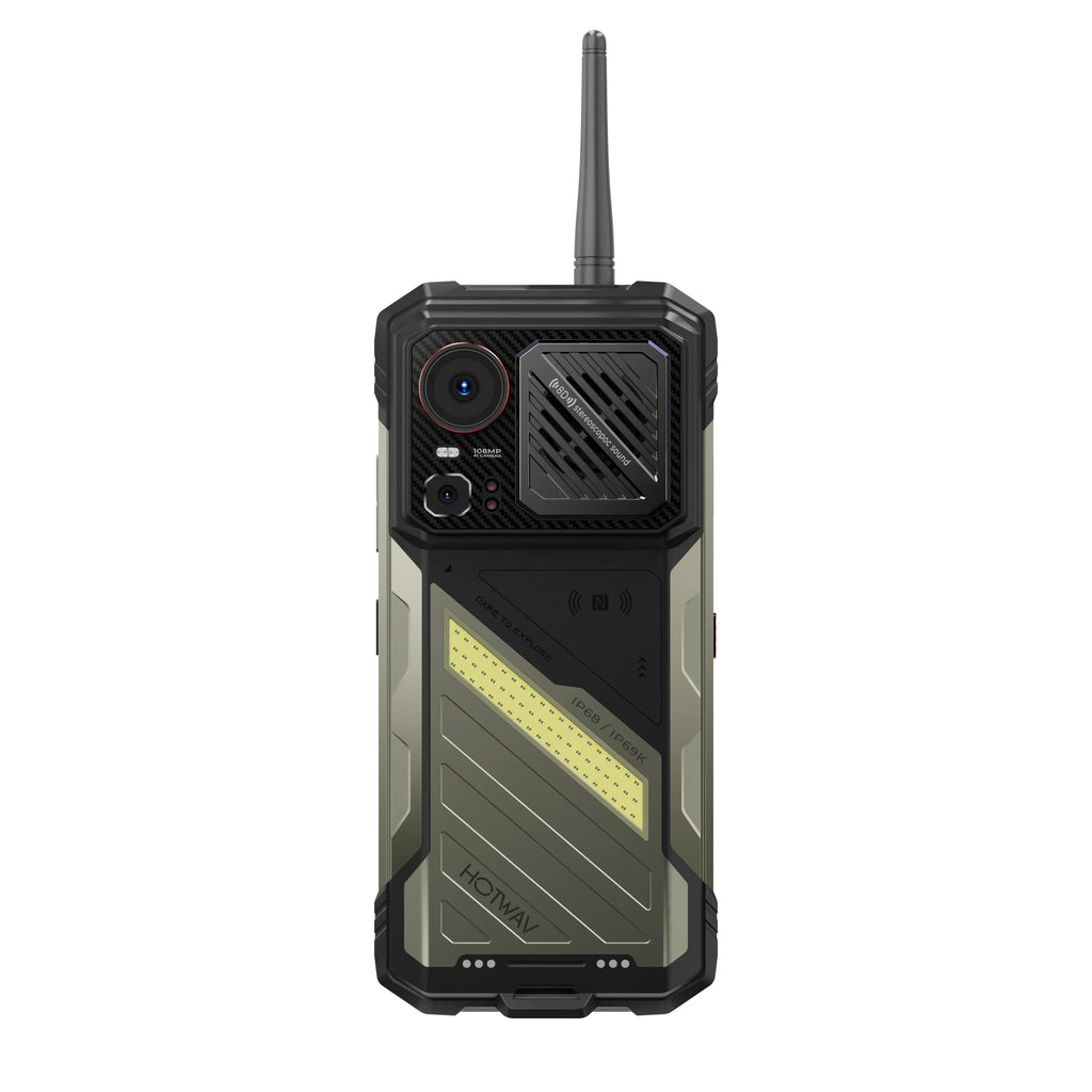 HOTWAV Hyper 8 Ultra Rugged Walkie-Talkie 5G Smartphone 12GB 512GB 12000mAh 108MP NFC Android 15