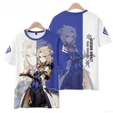 Genshin Impact Cartoon Kids T-Shirt – Unisex Short Sleeve Summer Tee for Boys & Girls thumbnail 6