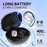 UYUXIO AI Language Translation Earbuds with Real-Time LCD Touch Screen – Open Ear Wireless Headphones, 144 Languages, Long Battery Life thumbnail 10