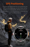 Outdoor Sports Smartwatch for Men – GPS, 1.56-inch AMOLED, 5ATM Waterproof, 650mAh Battery, Compass & HD Call thumbnail 13
