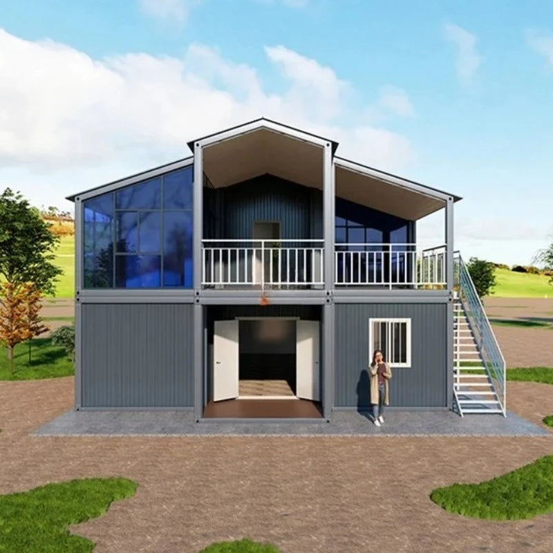 40ft / 20ft Luxury Foldable Expandable Container House – Portable Prefabricated Tiny Home for Camping & Living