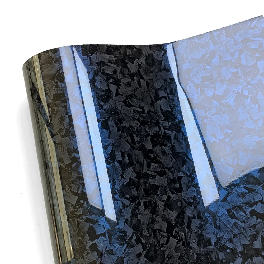 Carbon Fiber Vinyl Wrap Film Waterproof Glossy Self Adhesive Car Sticker Roll 150cm PVC Auto Body Protection Decal