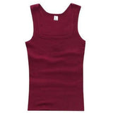 Men’s Sleeveless Cotton Fitness Tank Top – Breathable Summer Gym Vest thumbnail 38