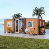Expandable Prefab Container House Foldable Steel Tiny Home 20ft / 30ft / 40ft Customizable thumbnail 2