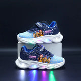 Kpop Demon Hunter LED Sneakers for Kids – Cartoon Night Light Shoes for Toddlers Boys & Girls thumbnail 10