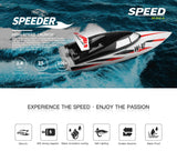WL916 / WL912-A RC Speedboat 2.4GHz High-Speed Remote Control Racing Boat for Kids thumbnail 22