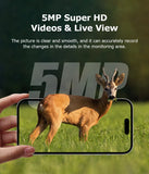 INQMEGA4G 2K 5MP PIR Motion Sensor Hunting Trail Camera with Night Vision & Solar Battery – IP66 Waterproof thumbnail 12