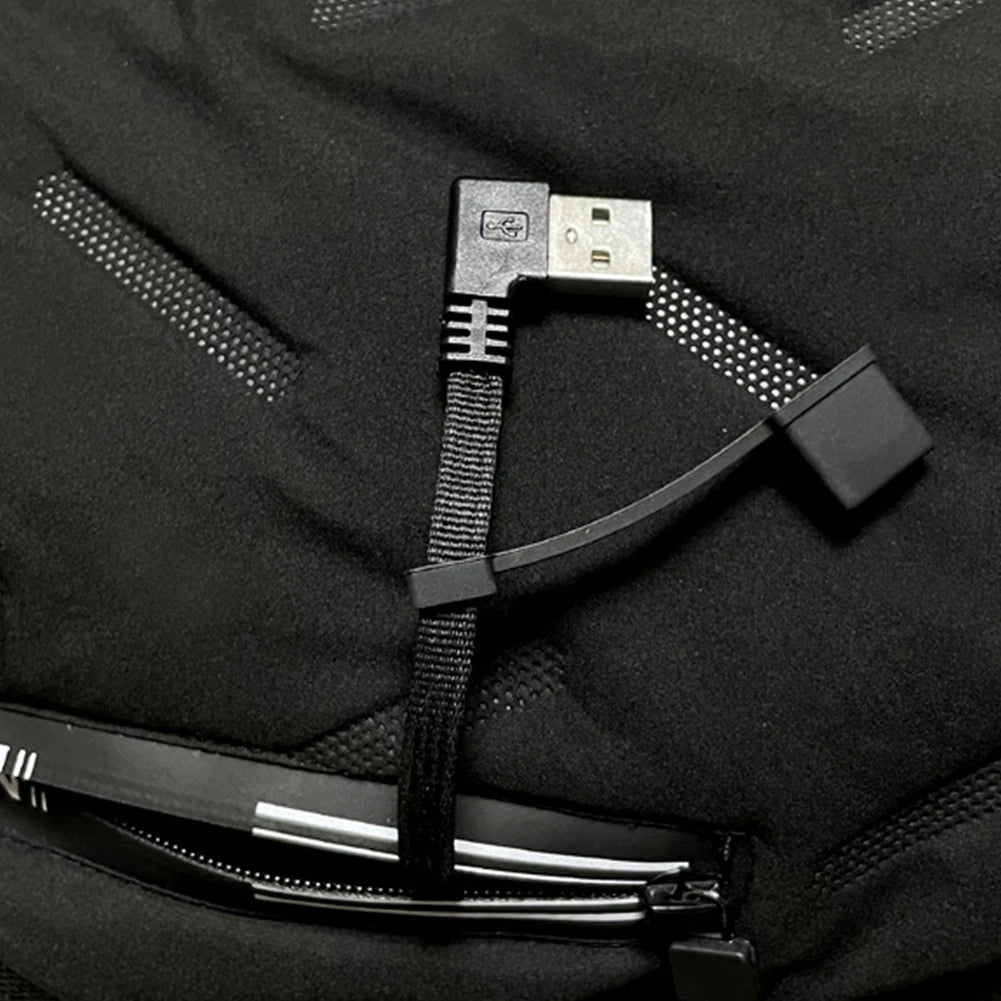 Unisex Heated Pants with 10 Heating Zones | USB Electric Thermal Trousers for Winter Outdoor Sports | Waterproof & Adjustable