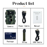 36MP Wildlife Hunting Camera with 1080P Video, 120° Wide Lens, 0.3s Trigger, Night Vision, IP66 Waterproof thumbnail 20