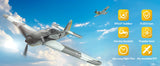 Volantex Spitfire RC Fighter Plane 400mm EPP Warbird – 4CH 2.4GHz RTF with XPilot Stabilization & One-Key Aerobatics thumbnail 12