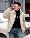 Nature Wool Men’s Real Fur Shearling Coat – Winter Leather Jacket, Loose Fit, Short Style thumbnail 26
