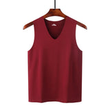 Men’s Seamless Ice Silk Tank Top Sleeveless Vest – Breathable Sport & Casual Undershirt for Gym and Summer Wear thumbnail 15