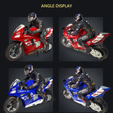 RC Stunt Motorcycle Car 1/6 High-Speed Remote Control Motorbike Toy for Kids thumbnail 5