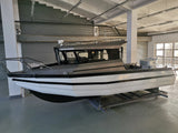 25ft / 7.5m Aluminum Easy Craft Fishing Boat – CE Certified, Outboard Ready, 8 Person Capacity thumbnail 8