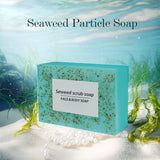 Seaweed Scrub Particle Soap – Vitamin E & Olive Oil Moisturizing Soap for Face & Body thumbnail 2