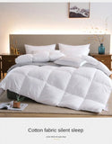 Five-Star Hotel Style Goose Down Duvet – Warm Winter Quilt for Single & Double Beds – Soft Quilted Polyester Comforter 150x200cm to 200x230cm thumbnail 12
