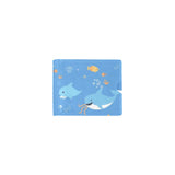 Dolphin & Fish Ocean Print Bifold Wallet – Stylish PU Leather Everyday Wallet thumbnail 6