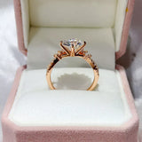 3 Carat 925 Sterling Silver Moissanite Ring thumbnail 3