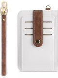 Zippered Leather Card Holder Wallet thumbnail 2