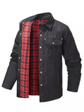 Men's Snap Down Long Sleeve Jacket thumbnail 5