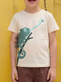 Children's Chameleon Catching Insect Graphic T-Shirt thumbnail 1