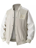 Men's Plus Size Snap Down Long Sleeve Jacket thumbnail 3