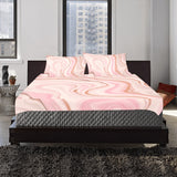 Pink Marble Serenity – 3-Piece Bedding Set thumbnail 1