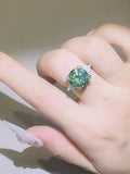 5 Carat Moissanite 925 Sterling Silver Ring thumbnail 1