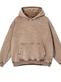 Men's Washed Oversized Long Sleeve Hoodie thumbnail 8