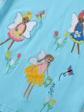 Children's Embroidered Round Neck T-Shirt thumbnail 4