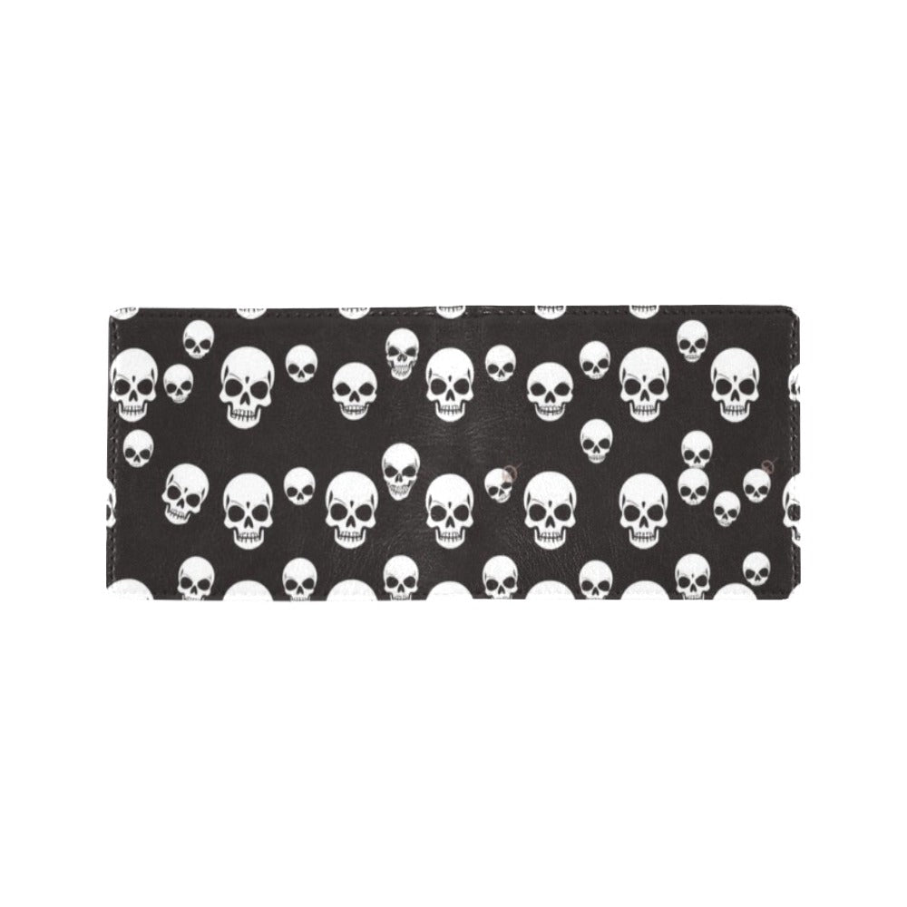 Skull Pattern Bifold Wallet
