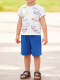 Children's Printed Short Sleeve Tee and Shorts Set thumbnail 1