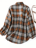 Plaid Button-Up Shirt thumbnail 6