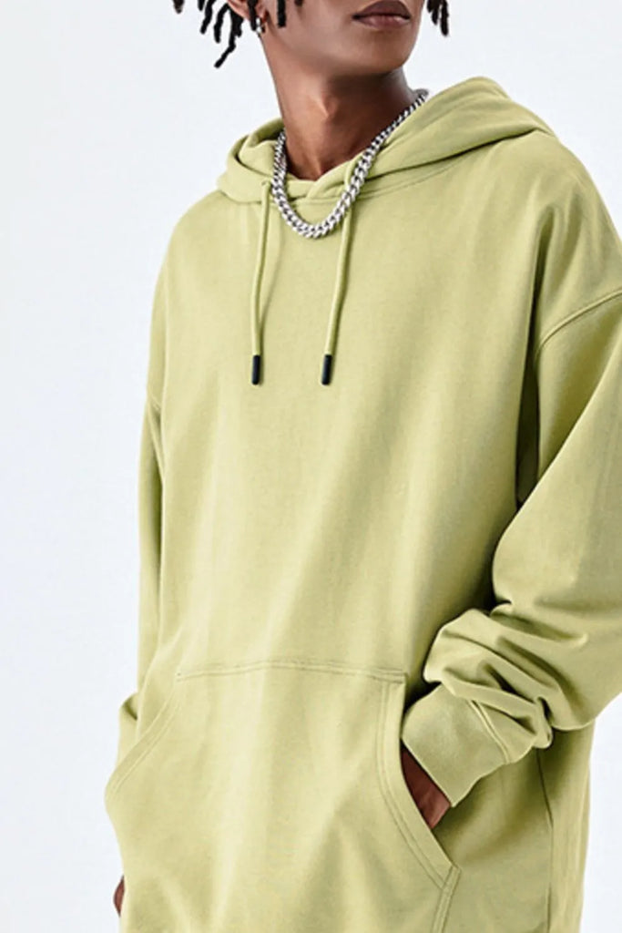 Men's Drawstring Kangaroo Pocket Hoodie