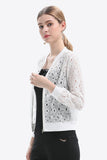 Openwork Zip Up Jacket thumbnail 4