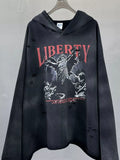 Men's Graphic Long Sleeve Hoodie thumbnail 3