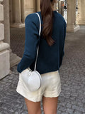 Button-Down Knit Cardigan thumbnail 5