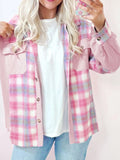 Plaid Button-Up Jacket thumbnail 4