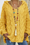 Cable-Knit Hooded Sweater thumbnail 13