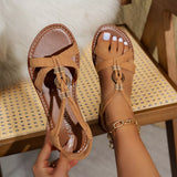 Open Toe Flats Sandals thumbnail 8