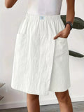 Elastic Waist Wrap Skort thumbnail 8