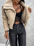 Sherpa Trim Cropped Jacket thumbnail 8