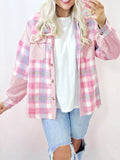 Plaid Button-Up Jacket thumbnail 3