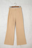 High Waist Full Length Regular Fit Pants thumbnail 10