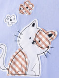 Children's Cat T-shirt and Shorts Set thumbnail 4
